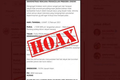 BEM Gelar Aksi Pemakzulan Jokowi 12 Februari? Cek Faktanya